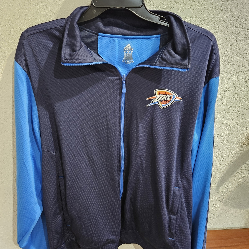 Adidas OKC Thunder Track Jacket